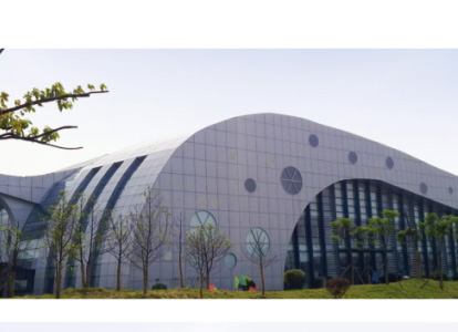 清远会议中心外景网架工程